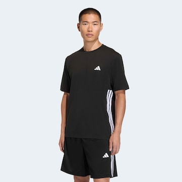 ADIDAS PERFORMANCE T-Shirt in Schwarz: Vorderseite