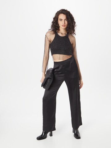 Regular Pantalon 'Bella' Lindex en noir