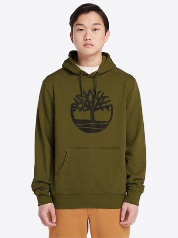 TIMBERLAND - Sudadera en verde: frente