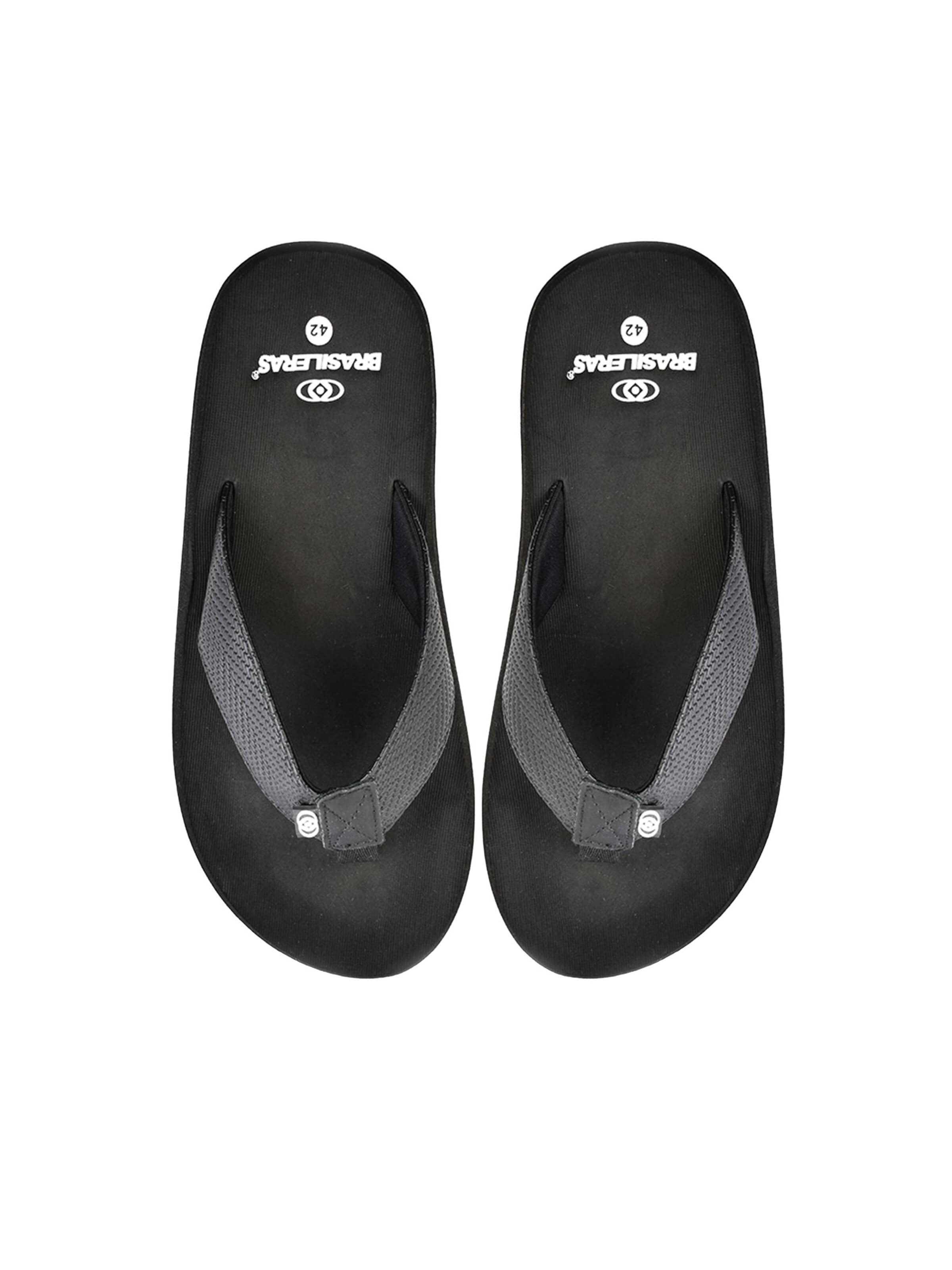 Brasileras - Zapatos para playa y agua 'Puff' en negro