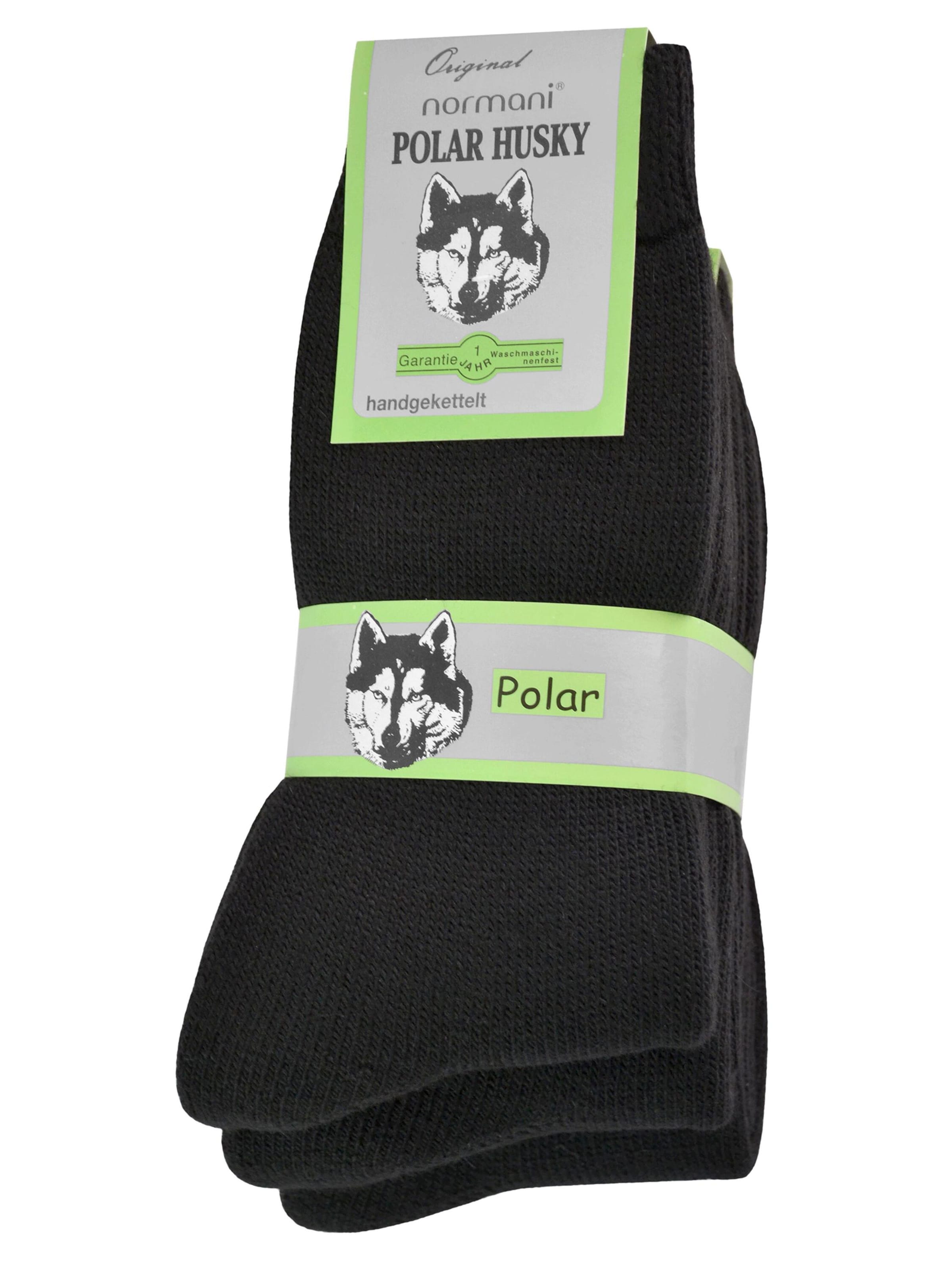 Chaussettes Polar Husky en noir