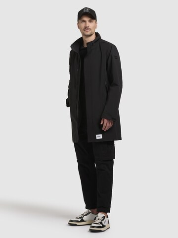 khujo Between-seasons coat 'Yimm' in Black