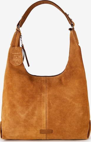 Shopper 'Vienna' di Burkely in marrone: frontale