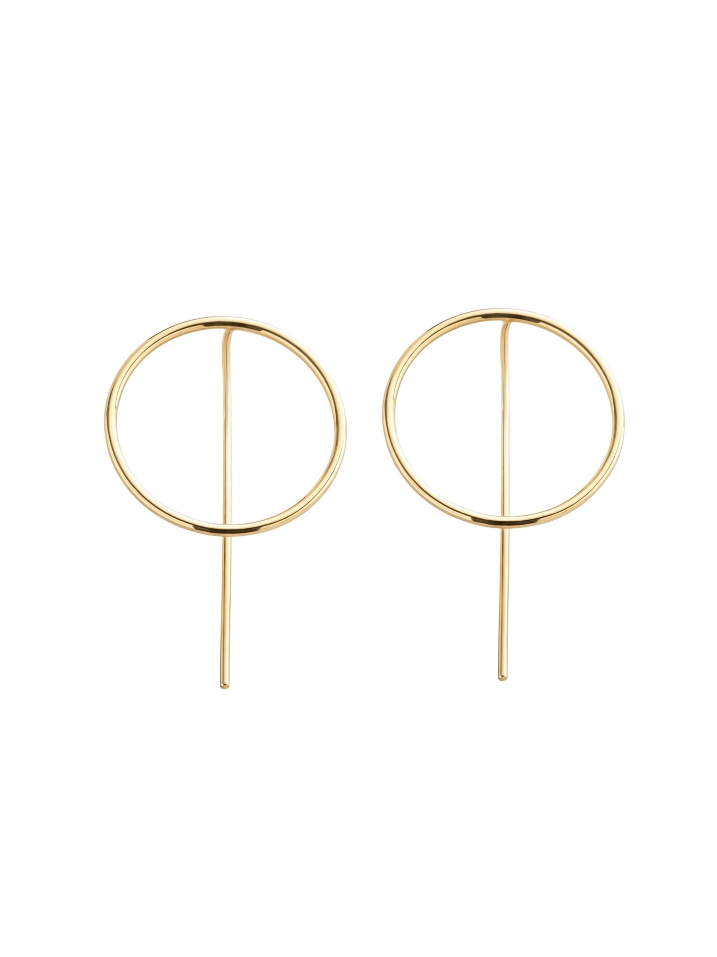 REYTEL Earrings 'CHARME' in Yellow: front
