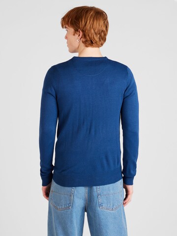 BRAVE SOUL Pullover in Blau