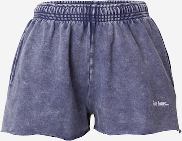 iets frans Regular Shorts in Blau: predná strana