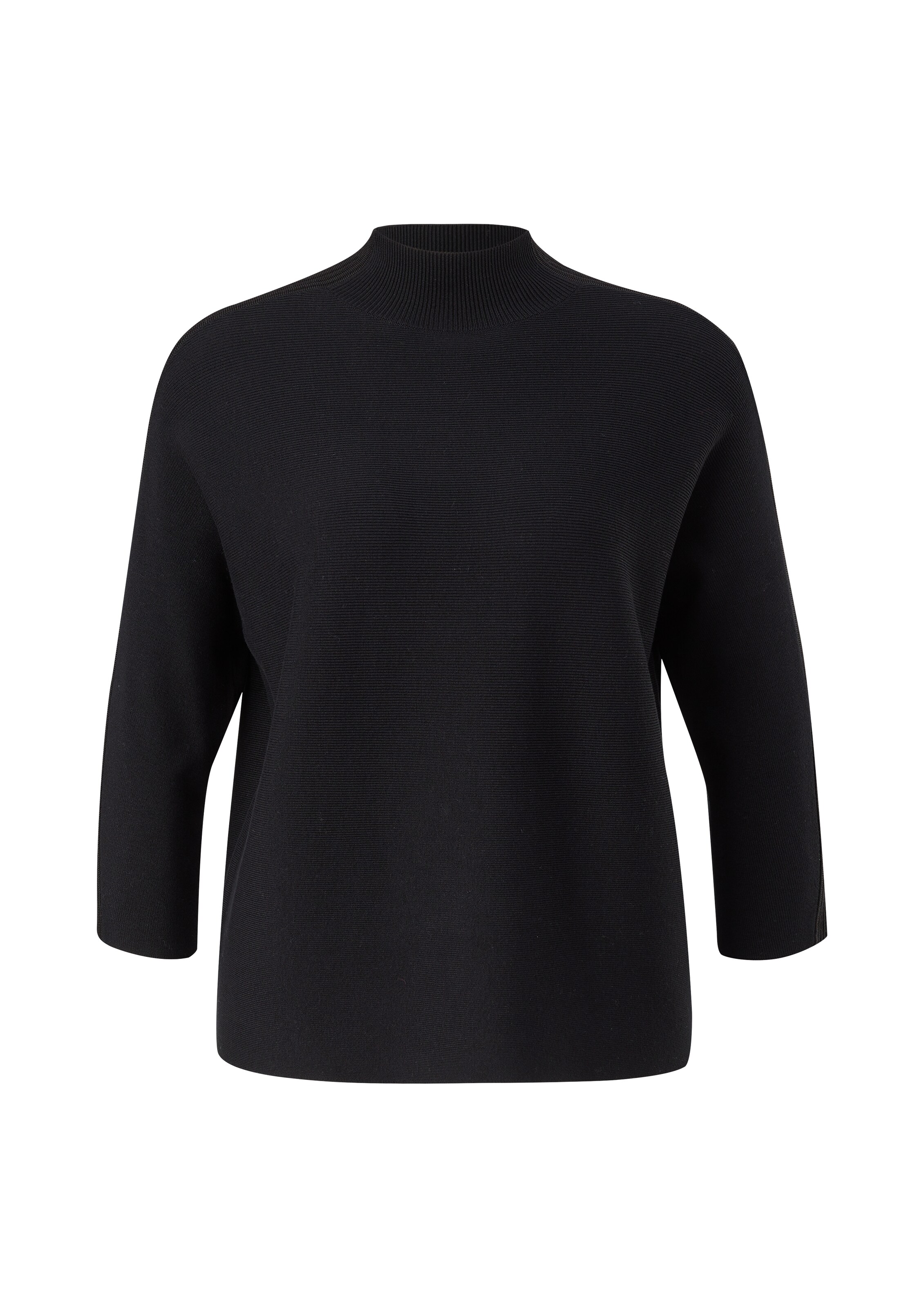 COMMA Pullover in Schwarz: Vorderseite