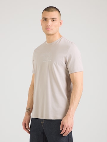 Calvin Klein Jeans Tričko – šedá: přední strana