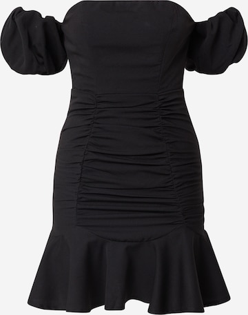 Love Triangle Dress 'ELLA' in Black: front