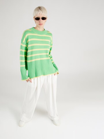 Pull-over 'HELLA' ONLY en vert