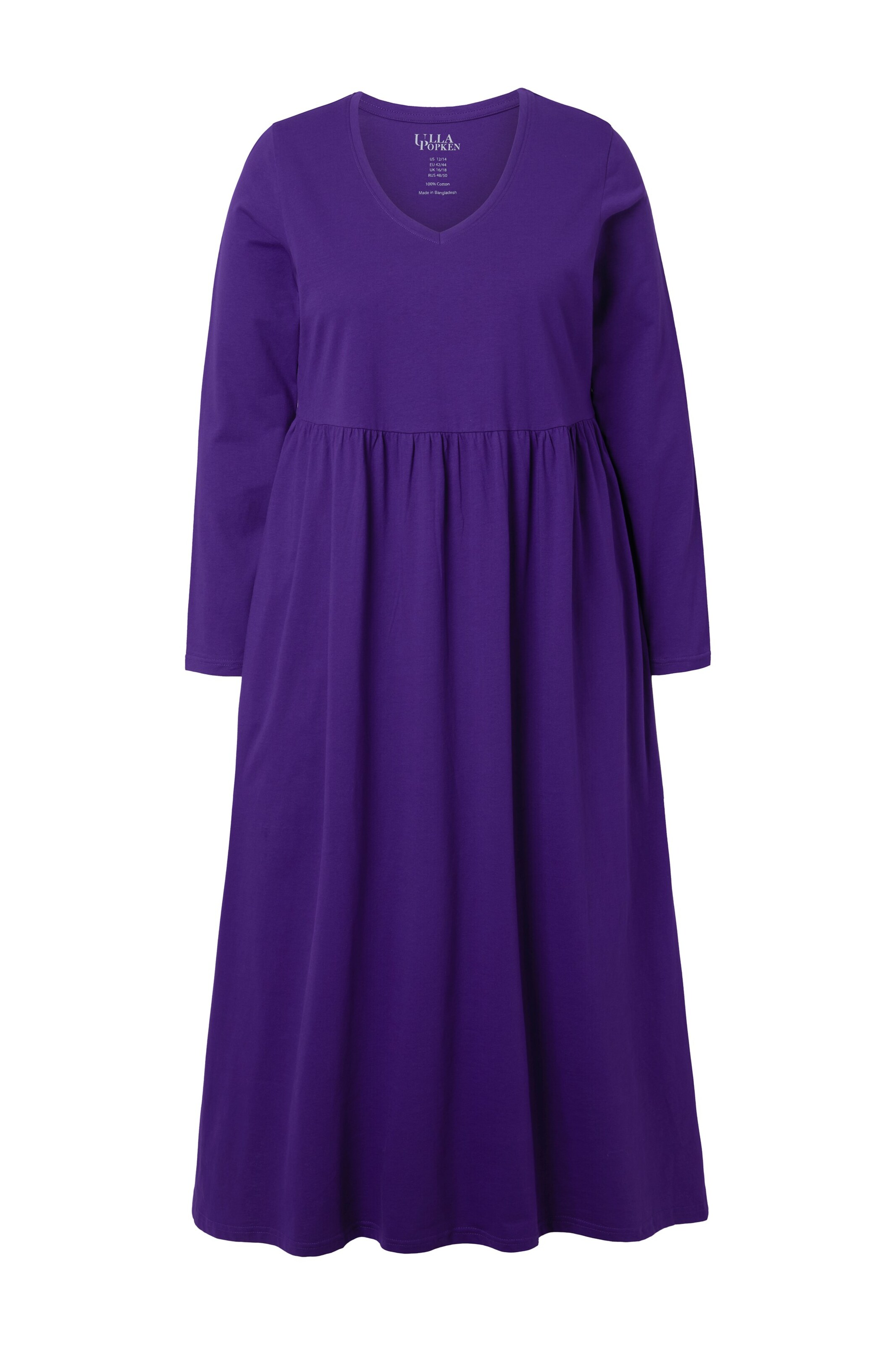 Ulla Popken Kleid in Lila: Vorderseite