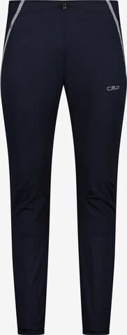 CMP Slim fit Outdoor Pants in Blue: front