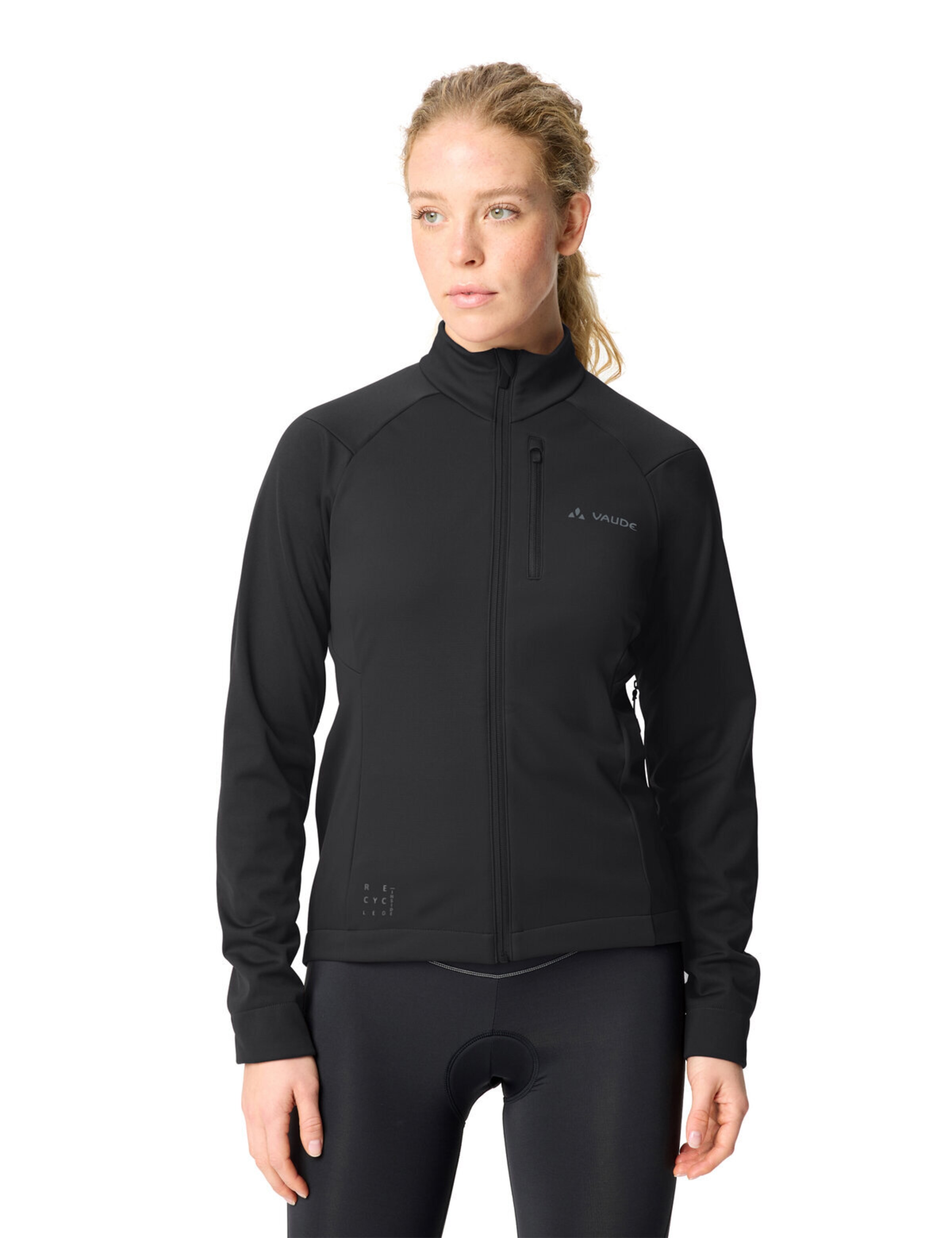 VAUDE Sports jacket 'Posta II' in Black: front