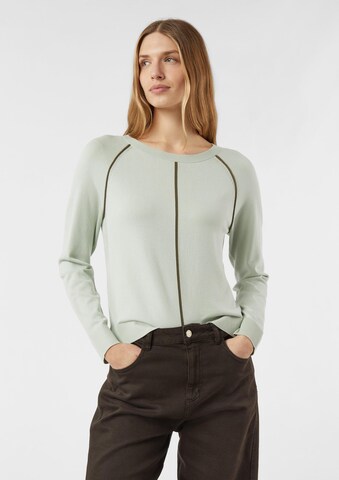 COMMA Trui in Groen: voorkant