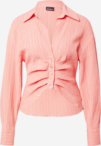 Camicia da donna 'Paulina' di Gina Tricot in rosa: frontale