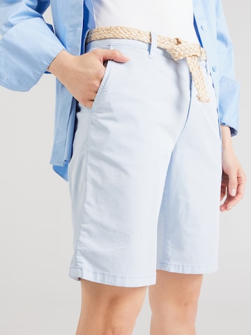 ESPRIT - Loosefit Pantalón chino en azul