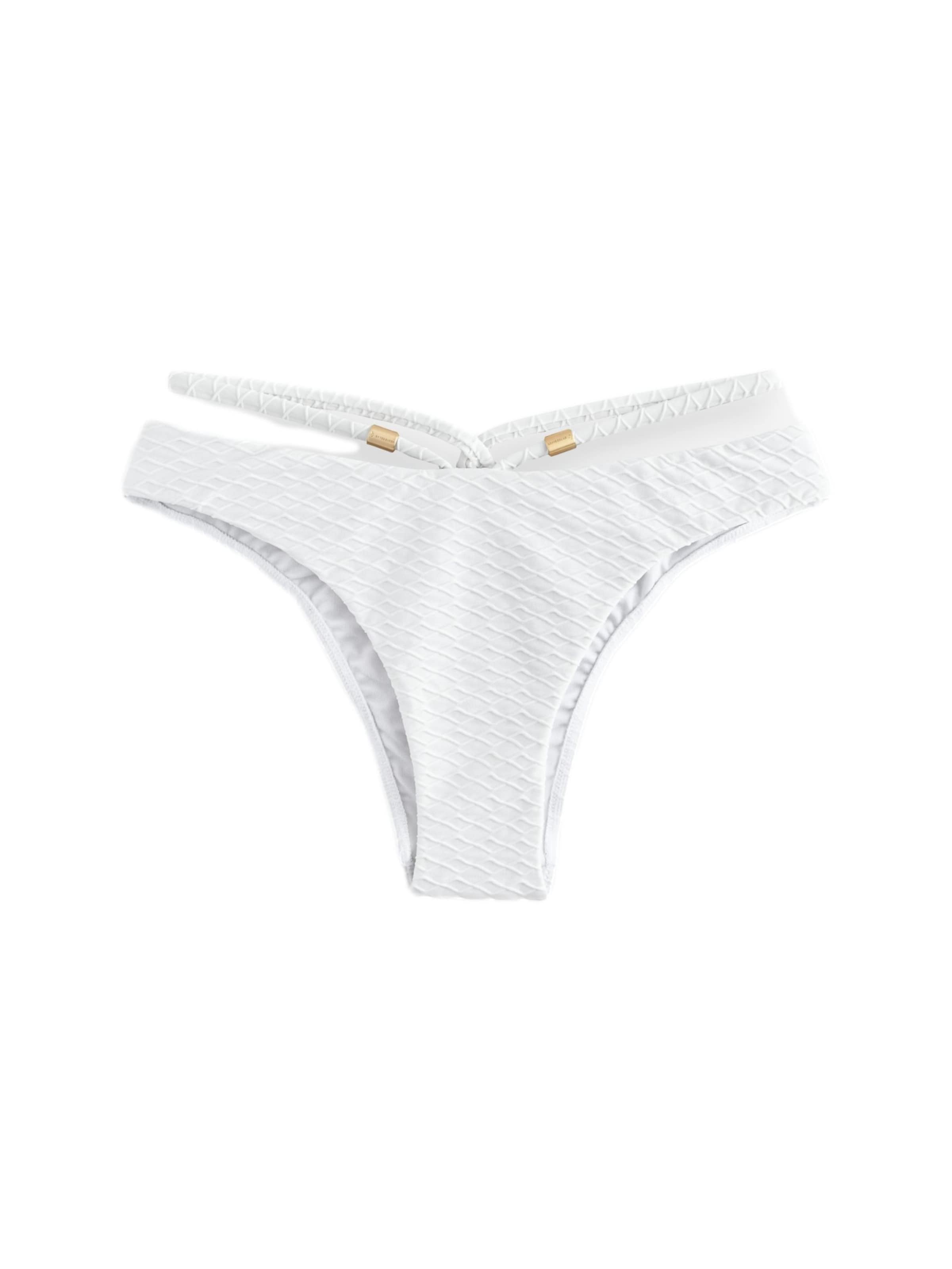 B by Ted Baker Bikinihose in Weiß: Vorderseite