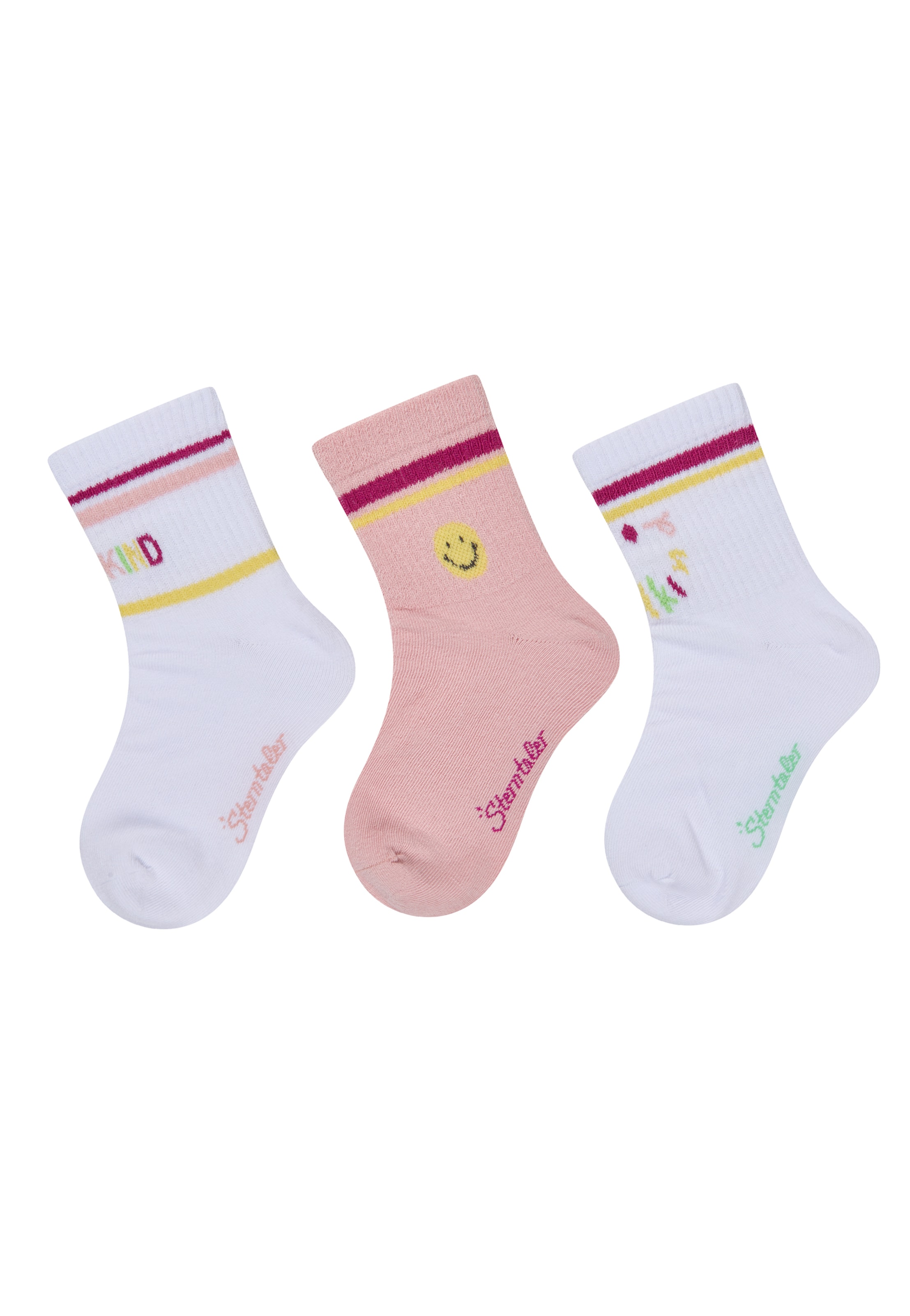 STERNTALER Socken in Lila: Vorderseite
