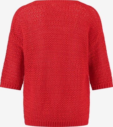 GERRY WEBER Sweter w kolorze czerwony