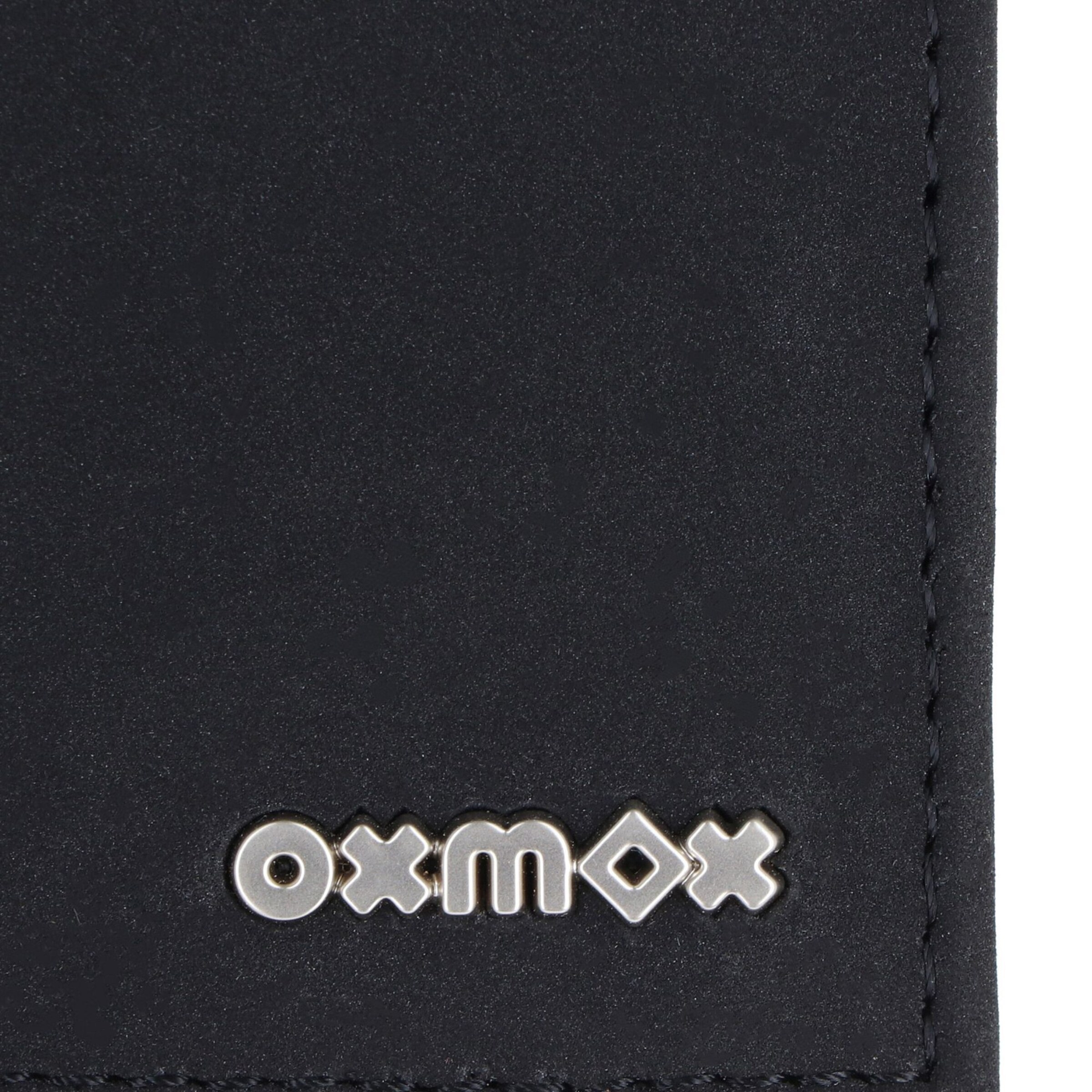 OXMOX Portemonnaie 'New Cryptan' in Schwarz