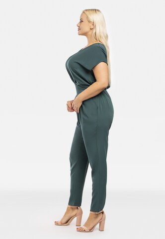 Tuta jumpsuit ' DORATA ' di Karko in verde