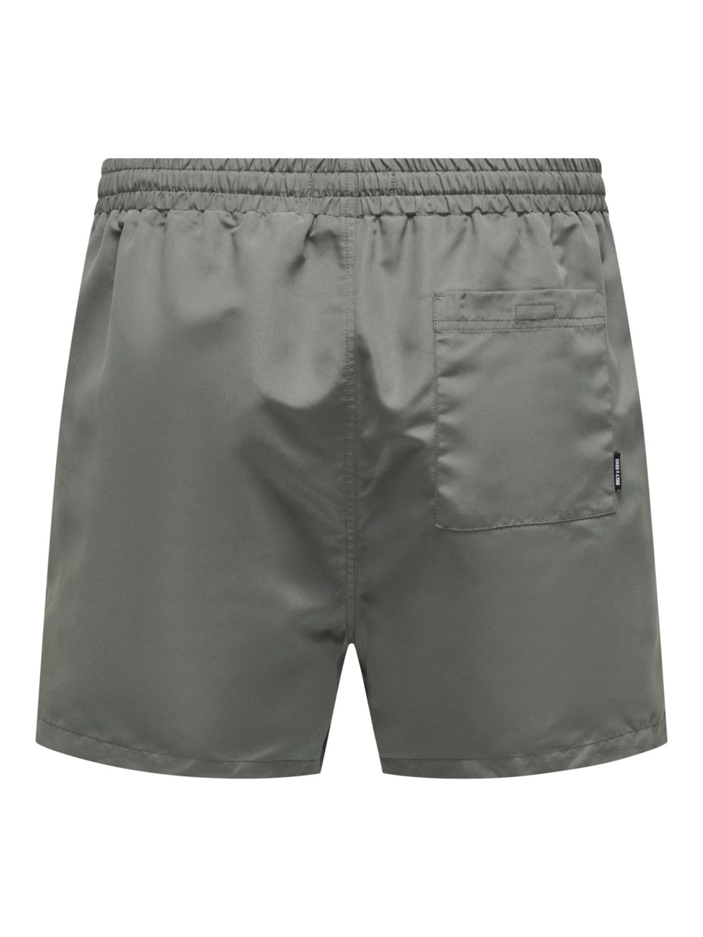 Shorts de bain 'Ted' Only & Sons en gris