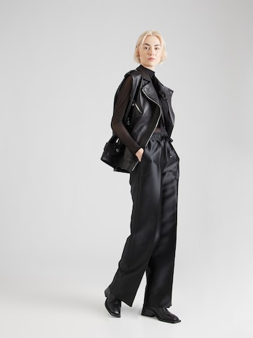 BOSS Black Regular Pleated Pants 'Tabuta' in Black