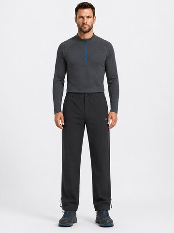 YOUTHUP - regular Pantalón de montaña 'SAUMREGULIERUNG' en gris