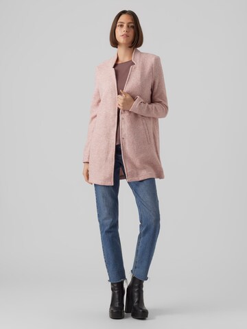 VERO MODA Ανοιξιάτικο και φθινοπωρινό παλτό 'KATRINE' σε ροζ