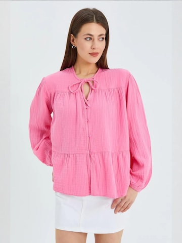 MixRay - Blusa em rosa