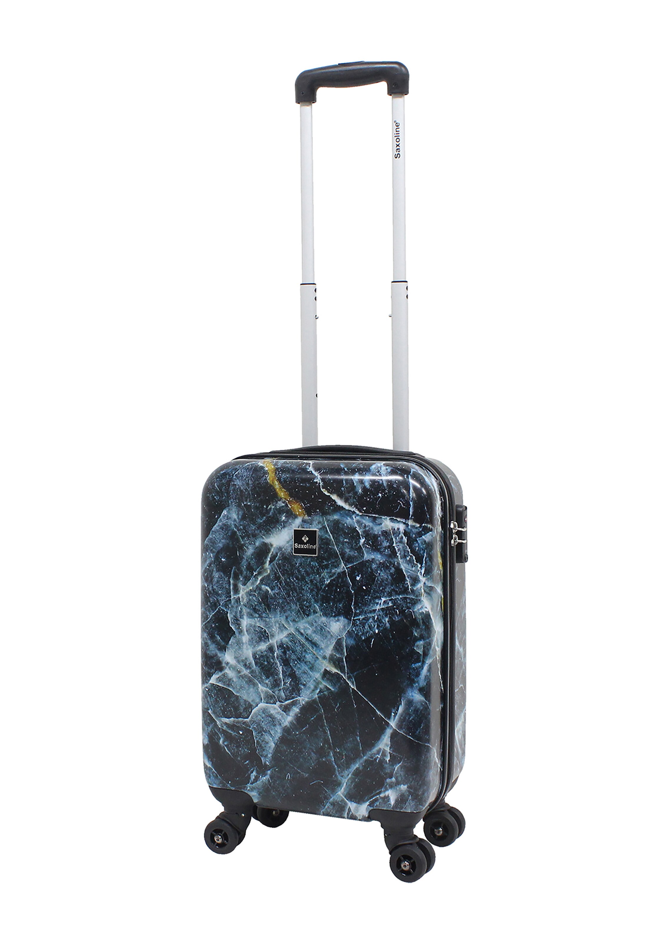 Saxoline Suitcase 'Marble' in Blue