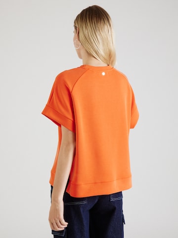 Bluză de molton de la Rich & Royal pe portocaliu