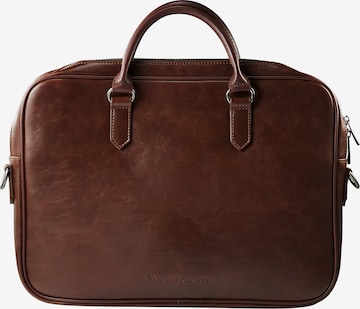 Victoria Hyde Kova salkku ' Daniel ' värissä ruskea: etupuoli