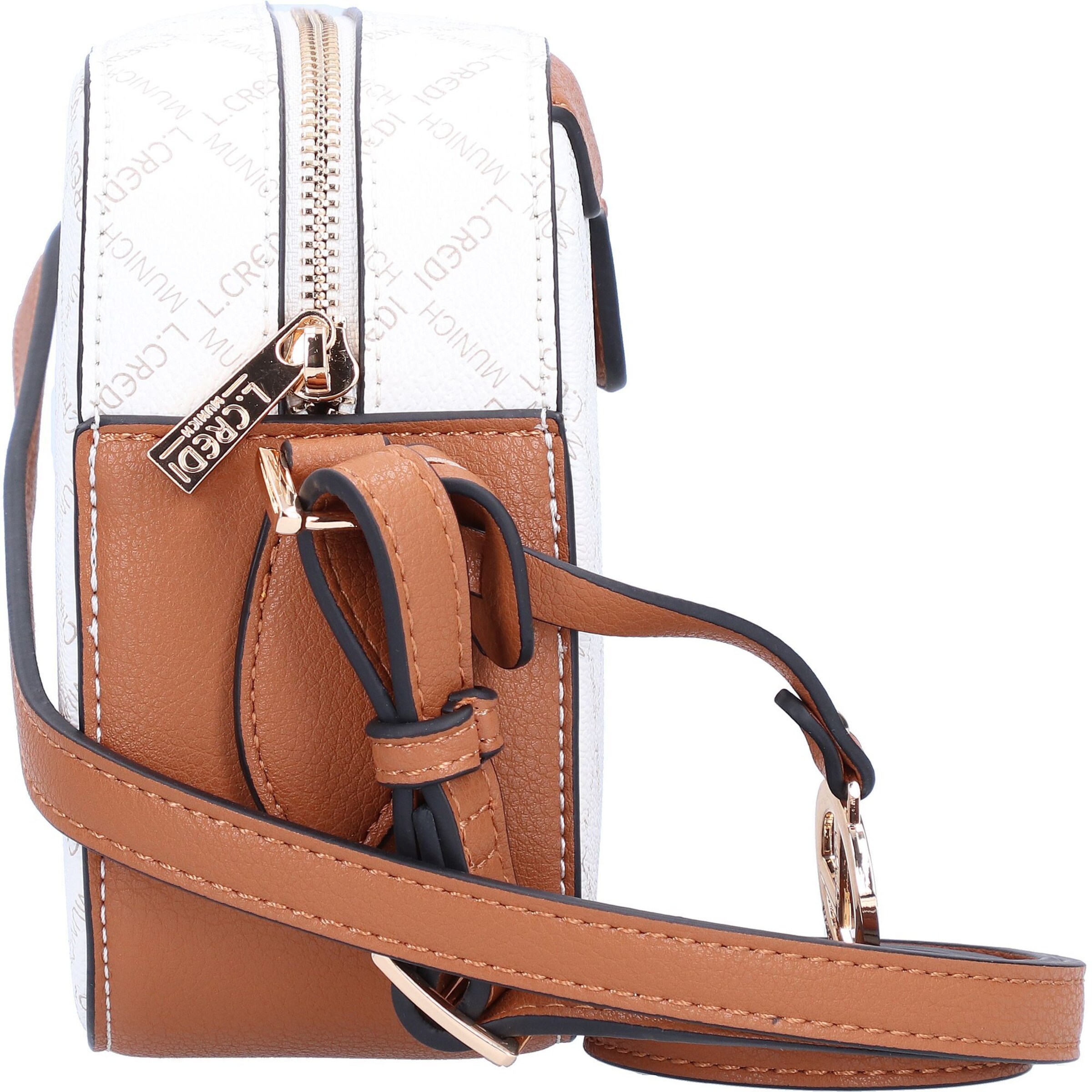 L.CREDI Umhängetasche 'Filiberta' in Weiß