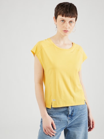 Maglietta 'GRATEEN' di Ragwear in giallo: frontale