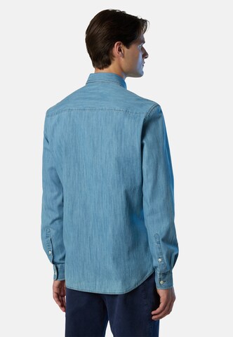 North Sails Regular Fit Skjorte i blå