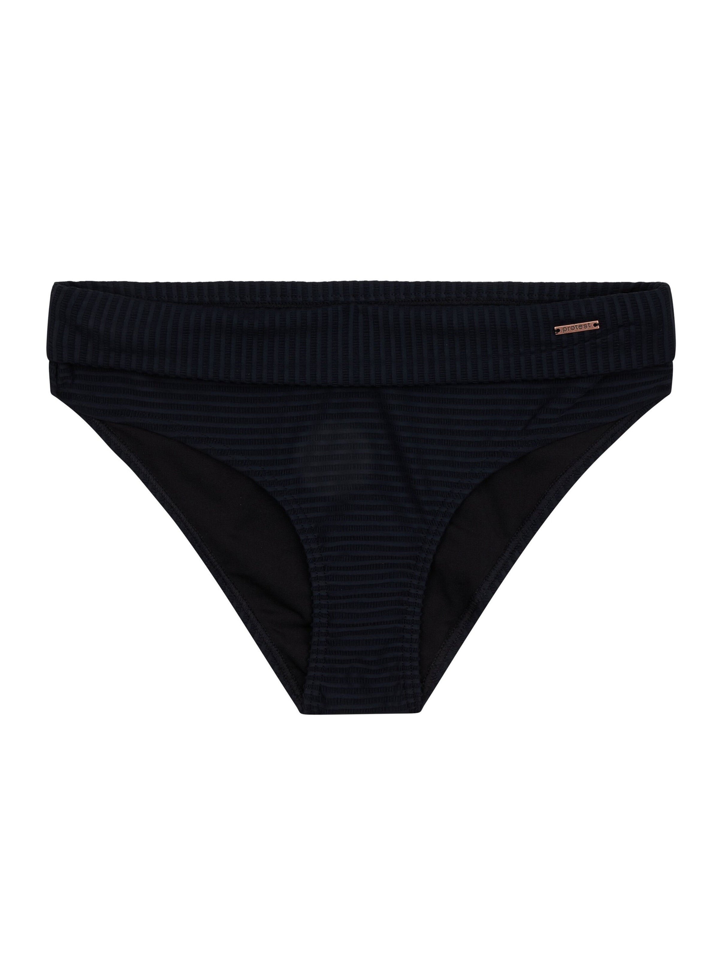 PROTEST Bikini Bottoms 'MIXXenon' in Black: front