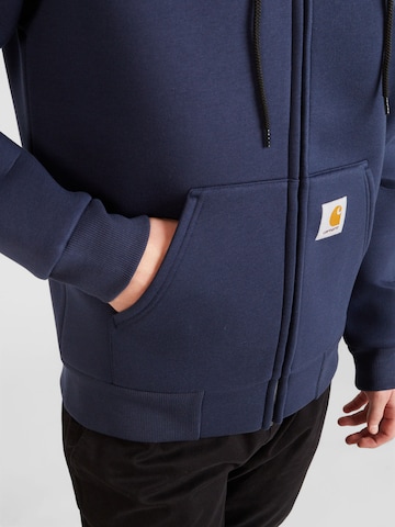 Carhartt WIP Sweatjakke i blå