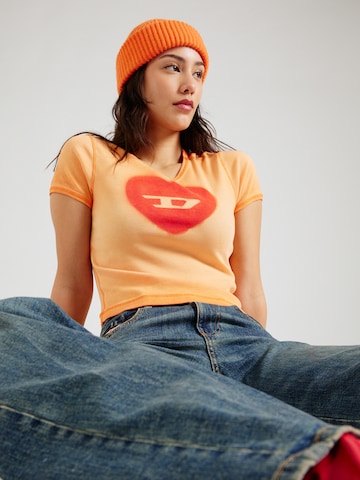 T-shirt 'ELE' DIESEL en orange