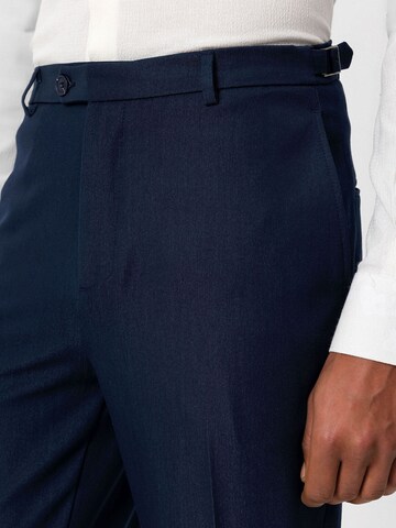 Antioch Slimfit Παντελόνι με τσάκιση σε μπλε