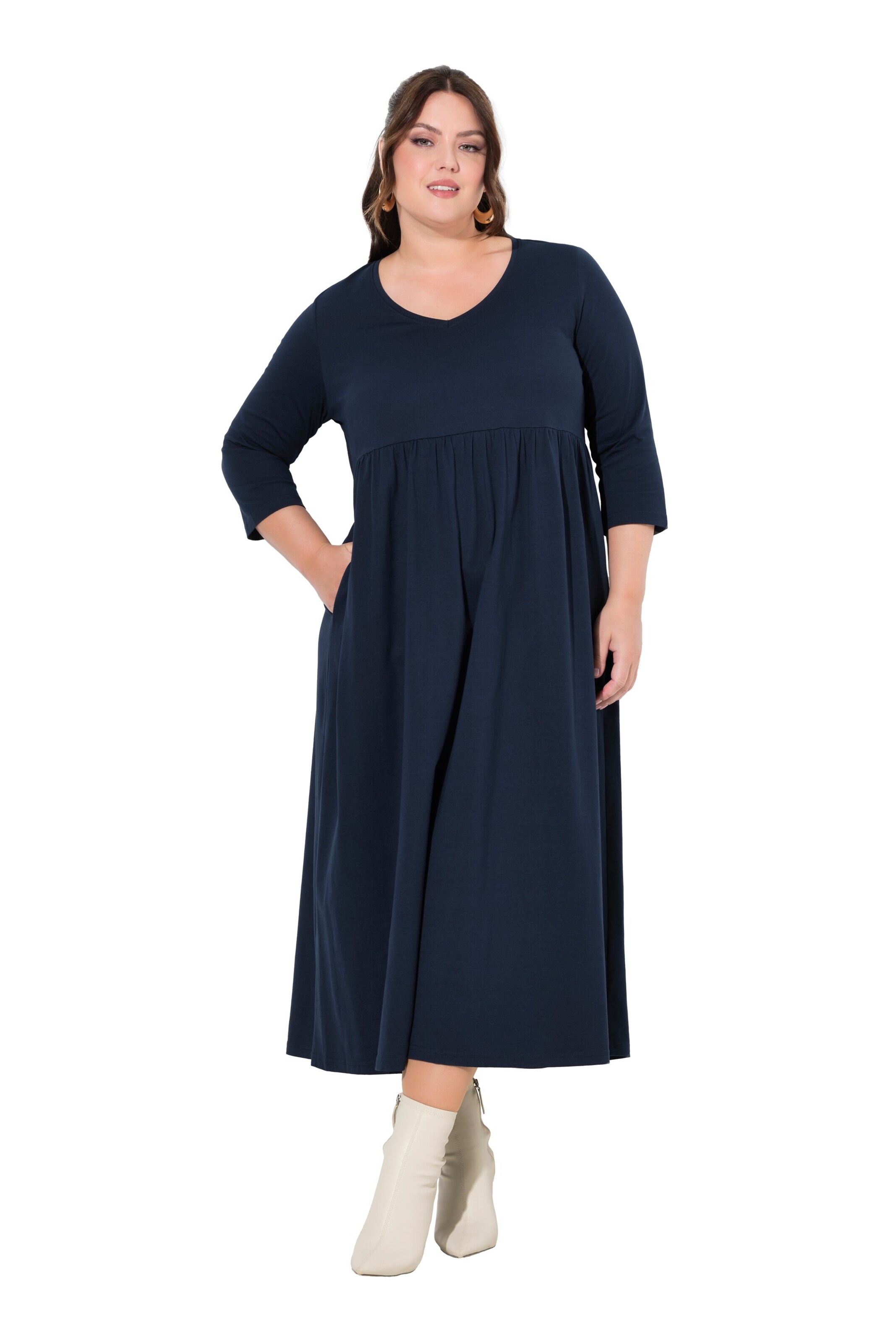 Ulla Popken Jurk in Blauw