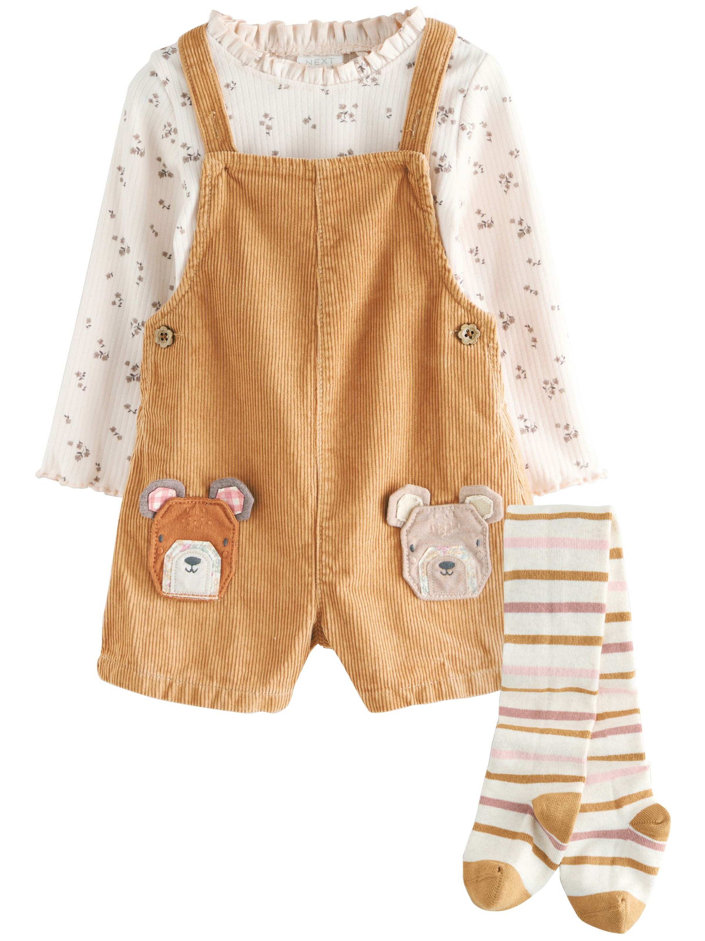 NextJednodijelni komplet - smeđa boja: prednji dio