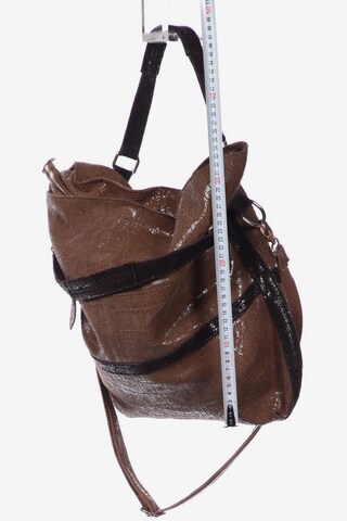 EDWIN Handtasche gross Leder One Size in Braun