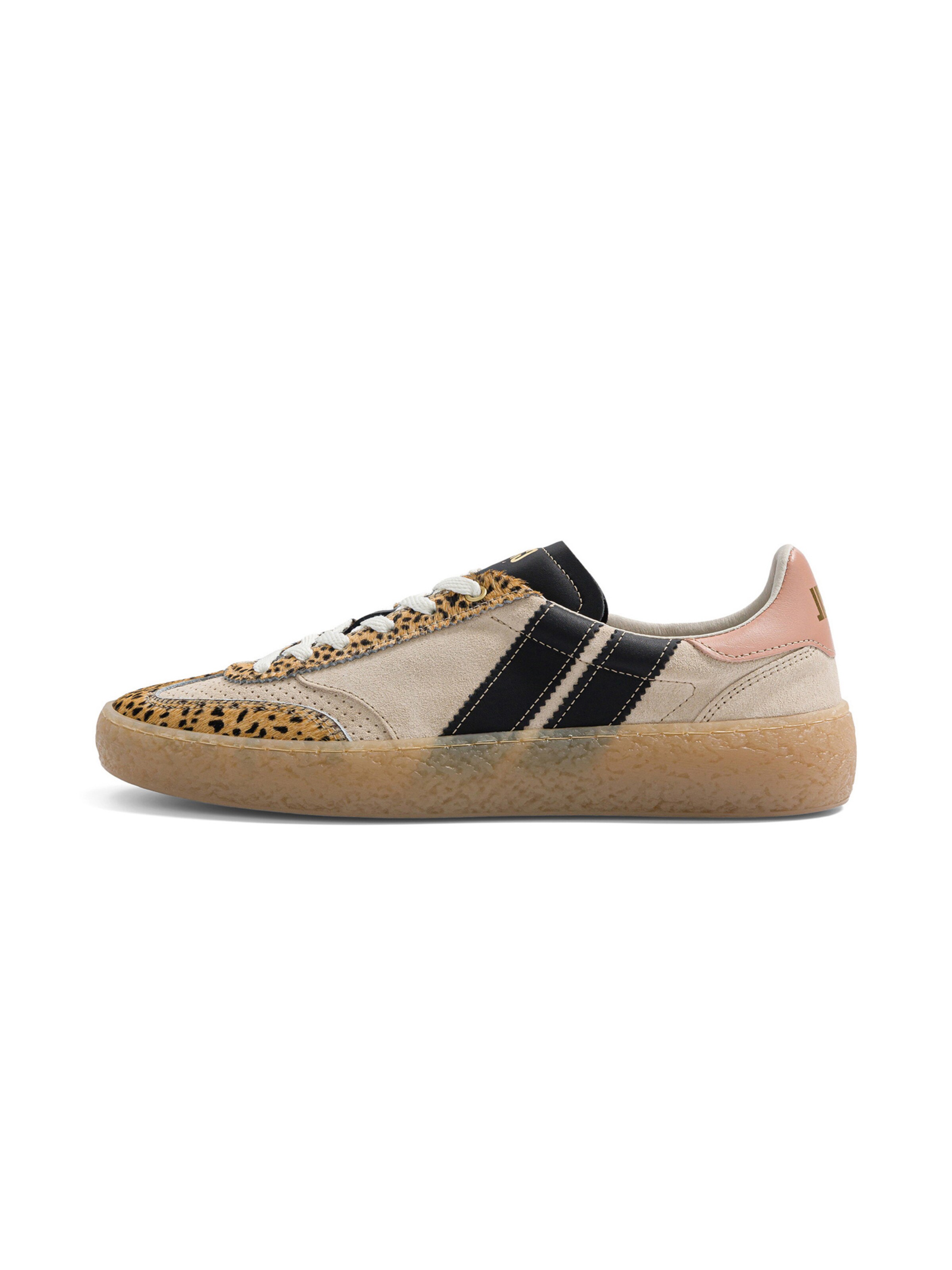 Caval Veterschoen ' HIGH PULSE ' in Beige: zijkant