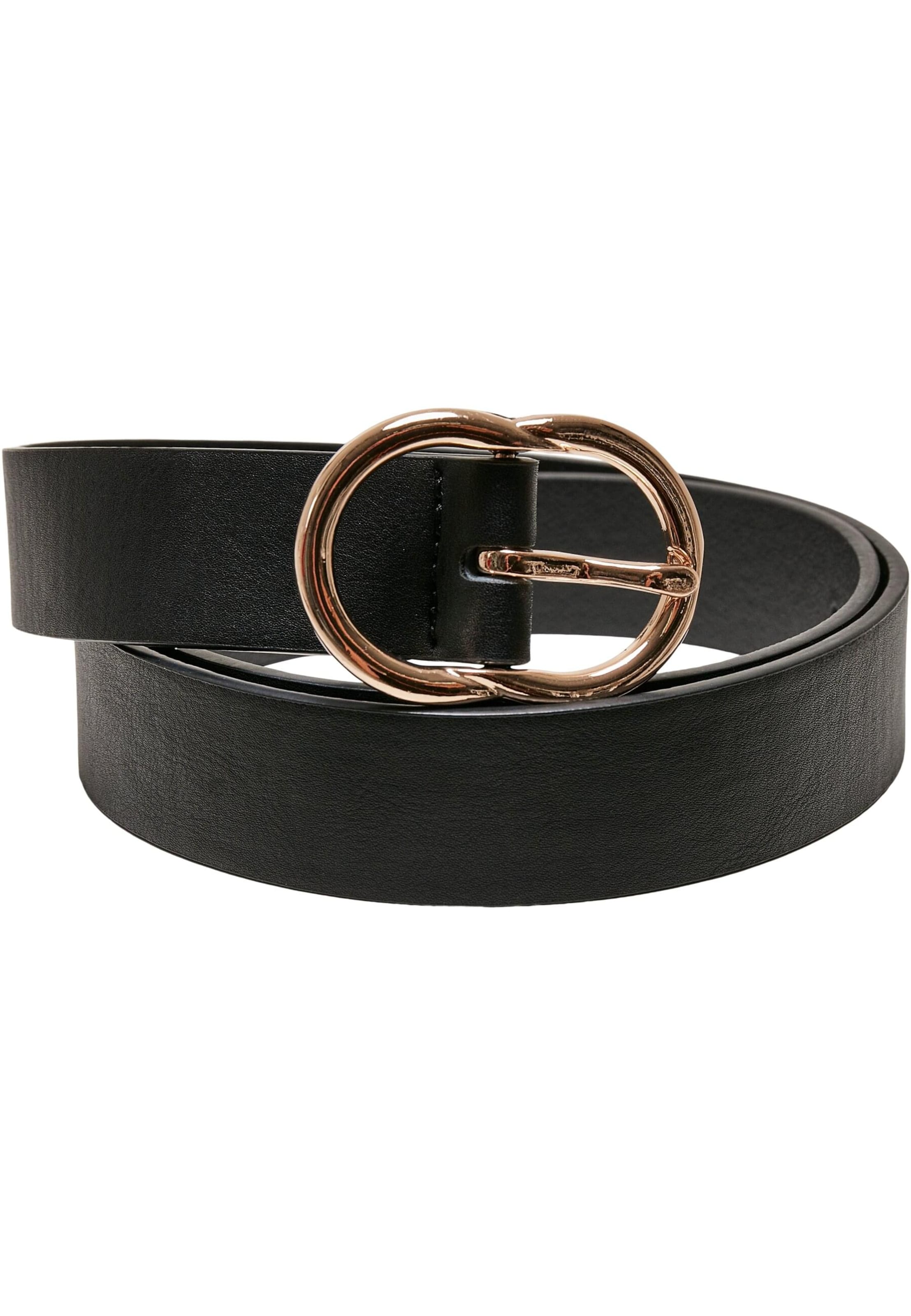 Ceinture Urban Classics en noir : devant