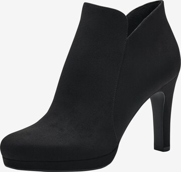 TAMARIS Bootie in Black: front