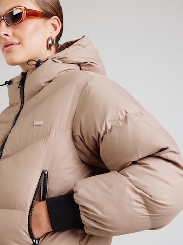 LEVI'S ® Φθινοπωρινό και ανοιξιάτικο μπουφάν 'Noe Western Crop Puffer' σε γκρι