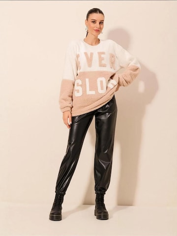 Sweat-shirt Bigdart en beige