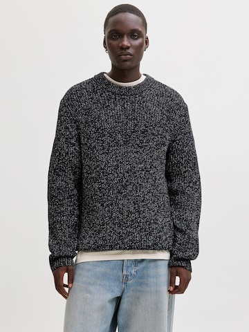 JACK & JONES Tröja 'JORBLEECKER' i blå: framsida