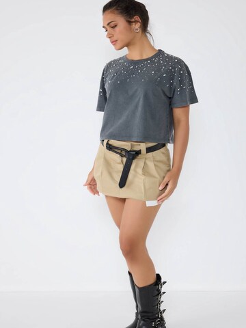 No Matter What Top in Grey